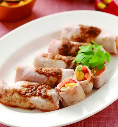 香煎燒肉卷
