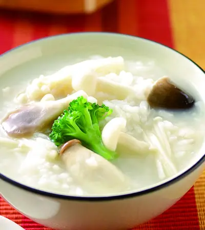 養生綜合鮮菇粥(1)