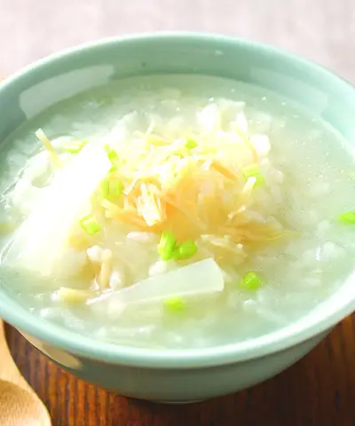 干貝蘿蔔粥