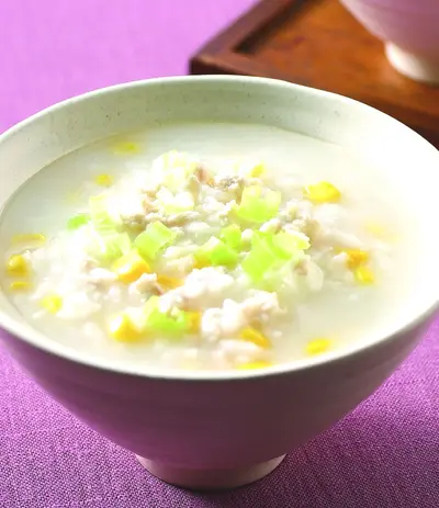 玉米雞蓉粥