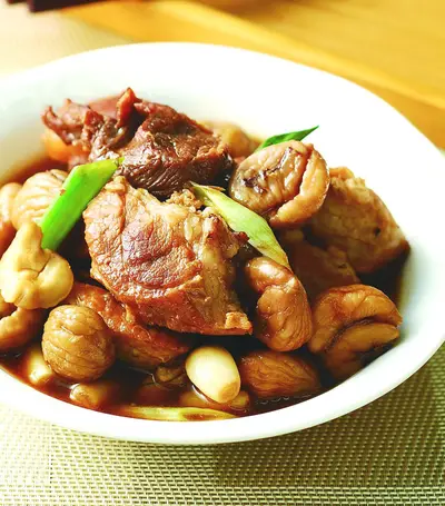栗子滷肉