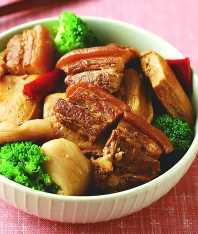 客家菜脯滷肉