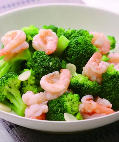 花椰菜炒蝦仁