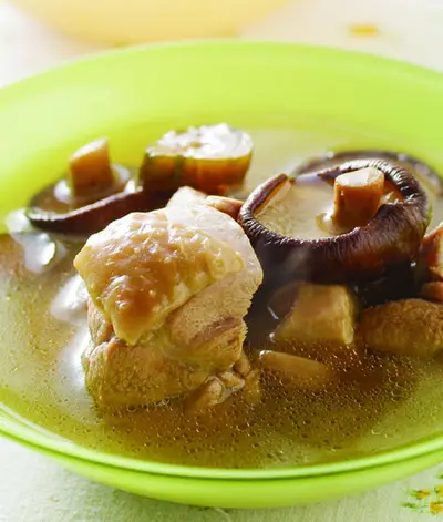 瓜仔香菇雞湯