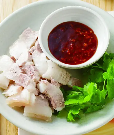 蒜泥五花肉