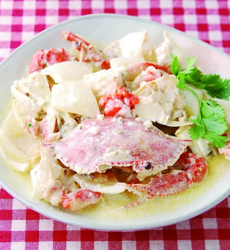 胡椒奶油蟹