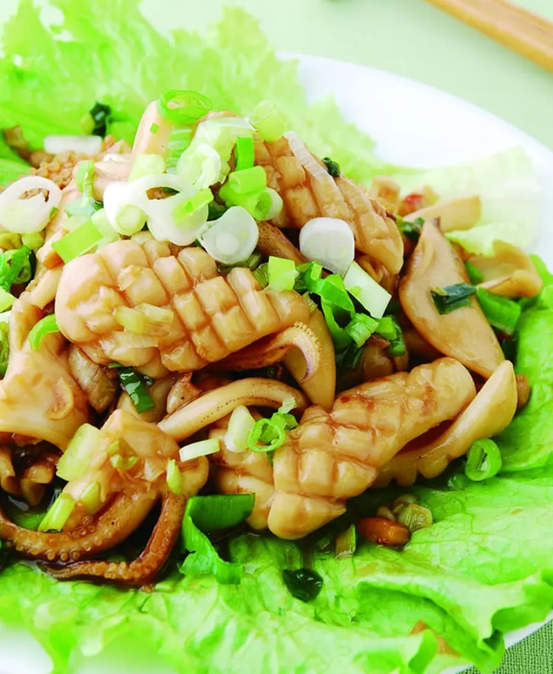 豉油皇炒鮮魷