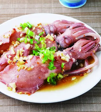 蒜茸蒸中捲