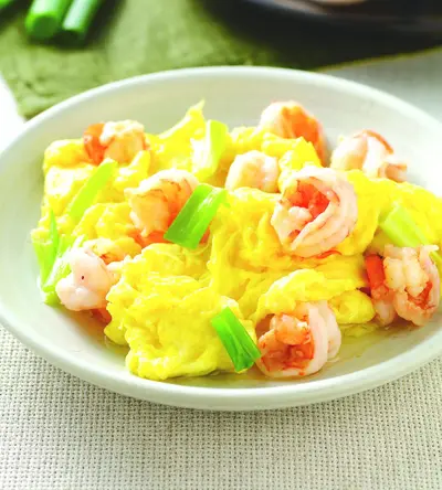 鮮蝦炒蛋