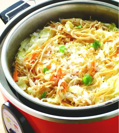 珍菇菜飯