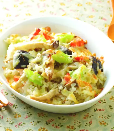野菇蔬菜焗飯