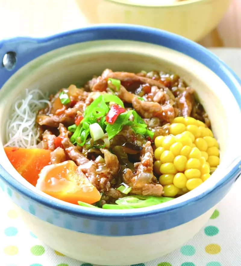 魚香肉絲煲