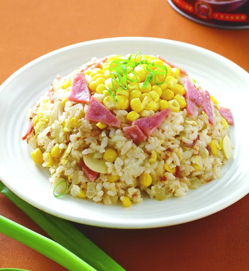 紅蔥玉米蛋炒飯