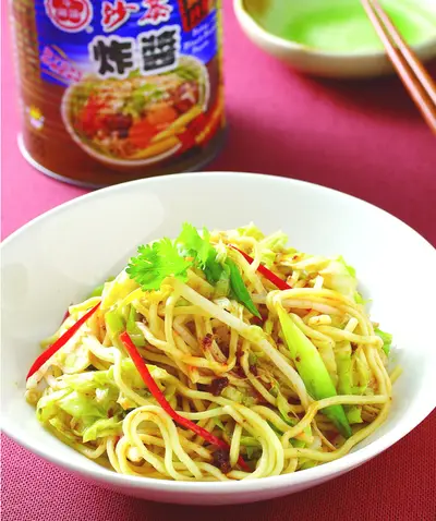 鮮蔬乾拌麵