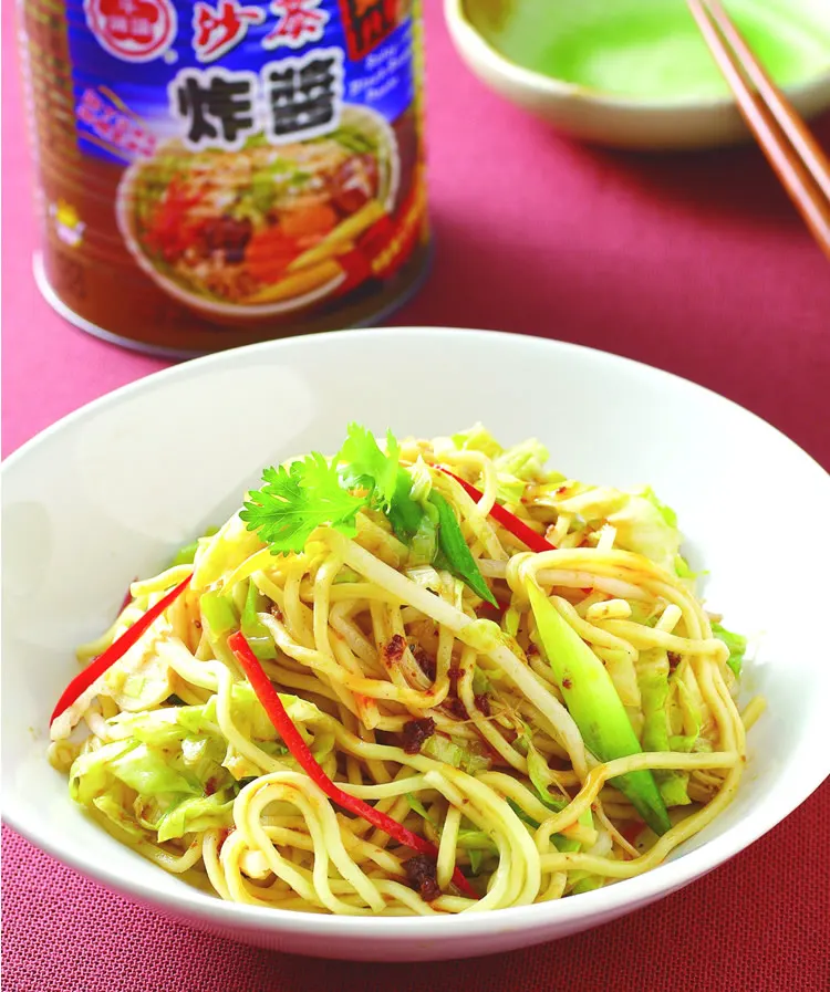鮮蔬乾拌麵
