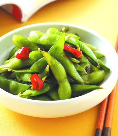 滷毛豆