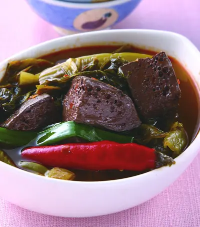 滷麻辣鴨血