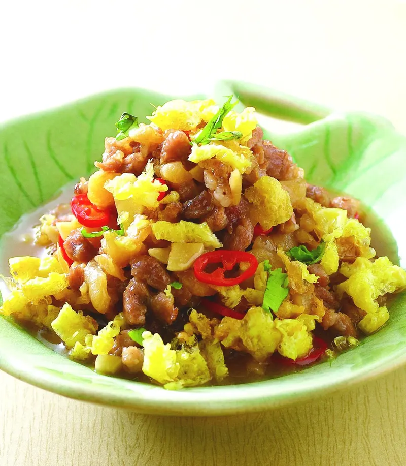 菜脯蛋酥肉醬