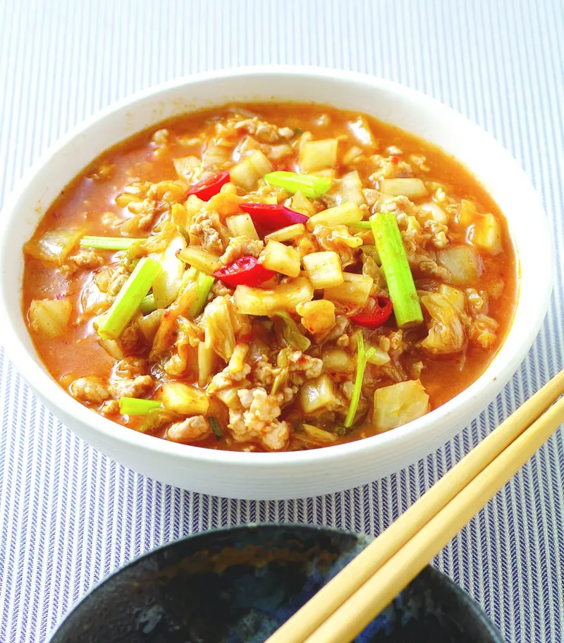 泡菜肉醬