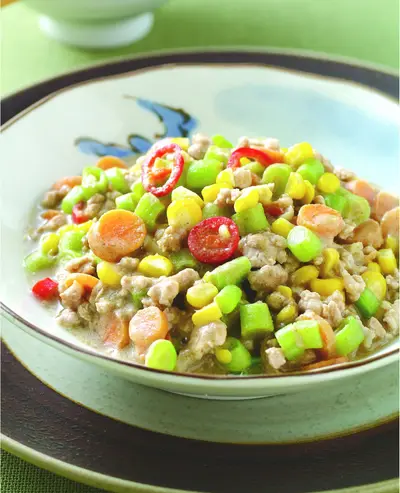芝麻蔬菜肉醬