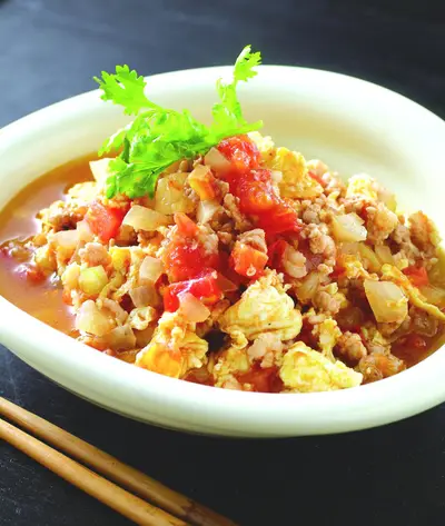 蕃茄蛋肉醬