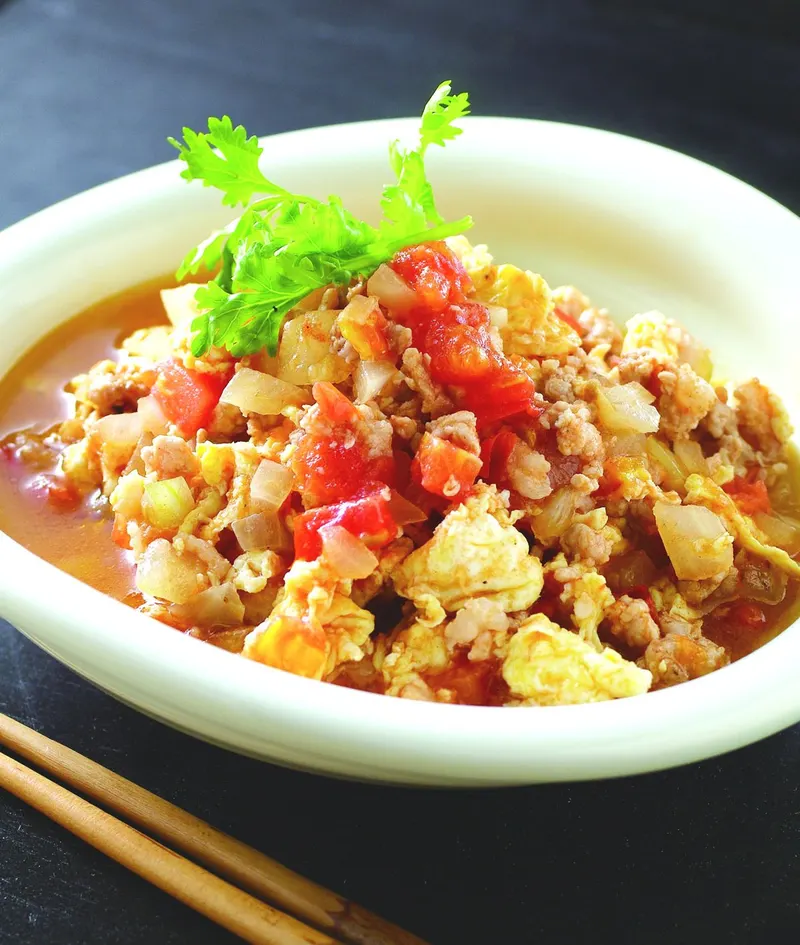 蕃茄蛋肉醬