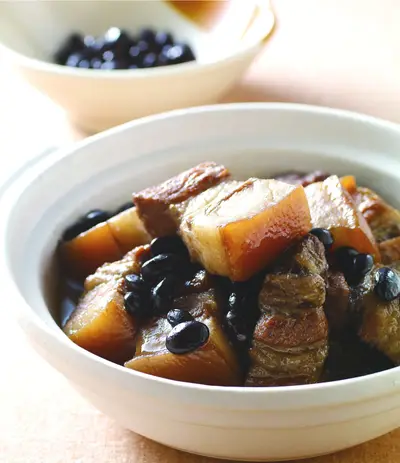 黑豆滷五花肉