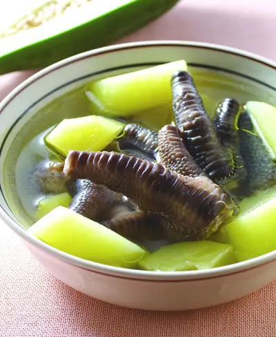 青木瓜鳳爪湯