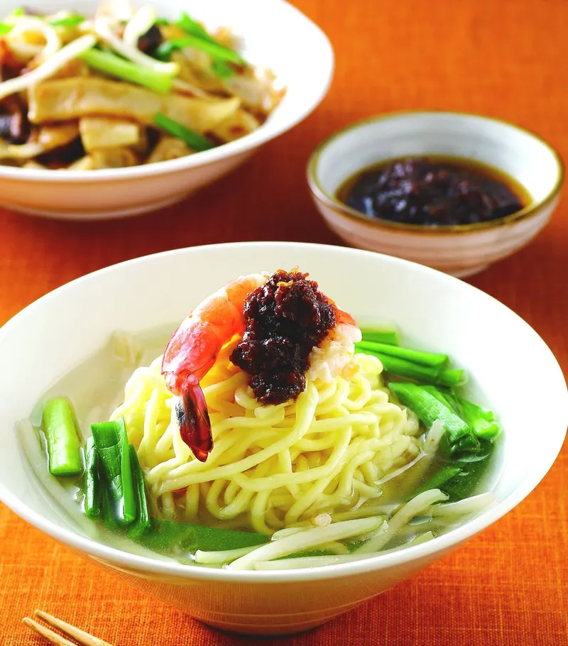 鮮蝦擔仔麵