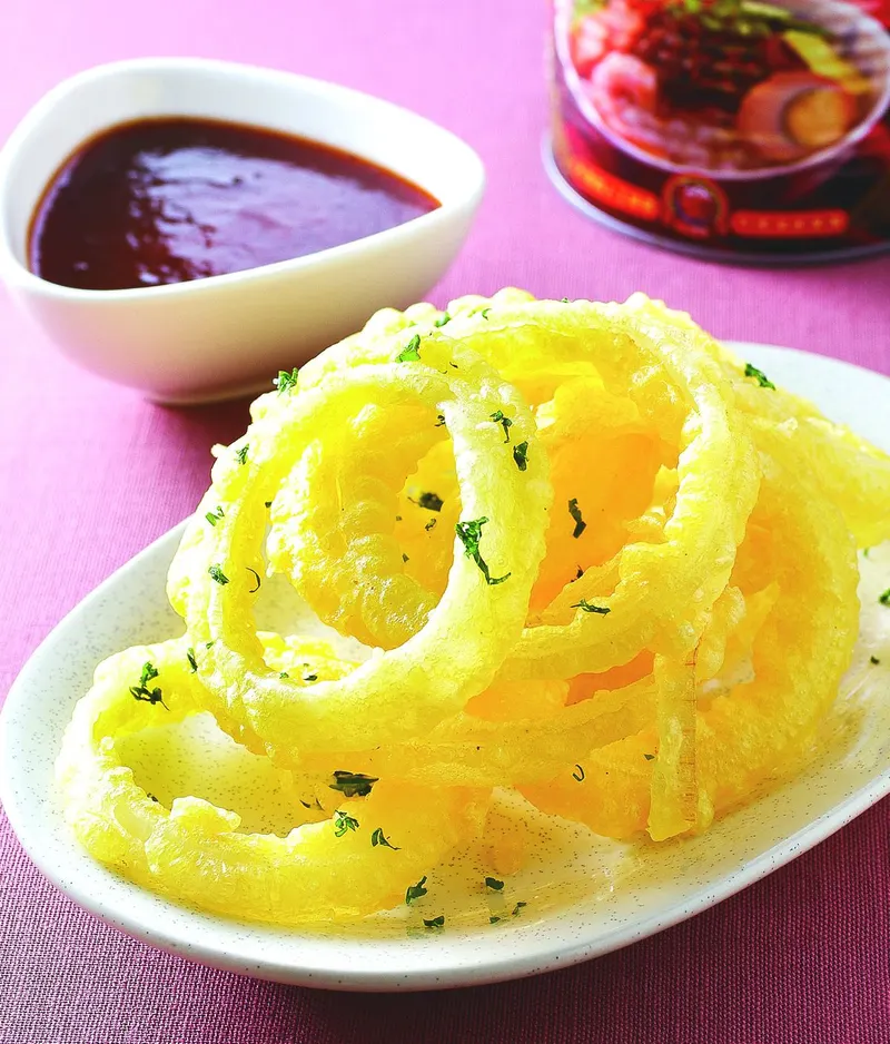 香炸洋蔥圈