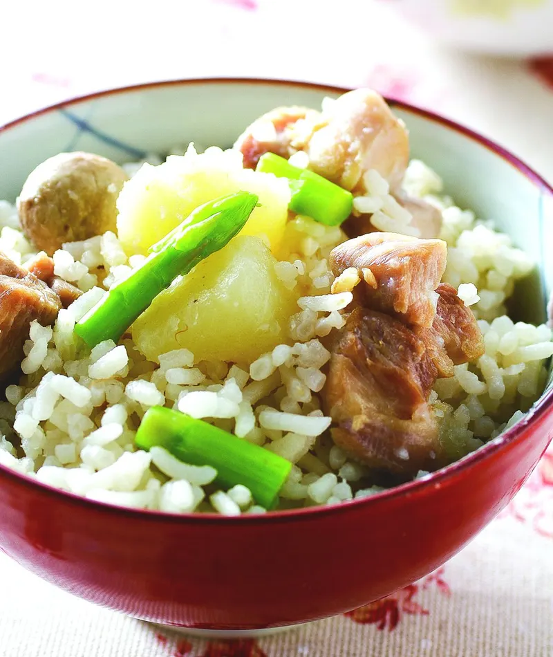 奶香雞粒炊飯