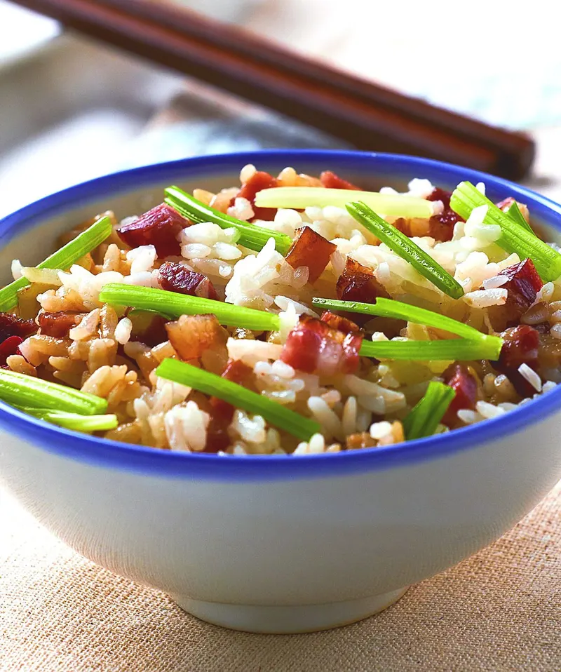 臘肉煲飯