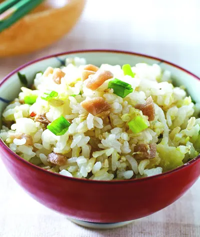 菜脯蛋香飯