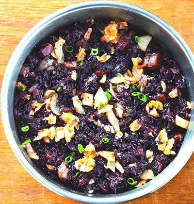 泡菜紫米牛肉飯