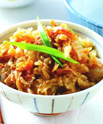 泡菜炊飯
