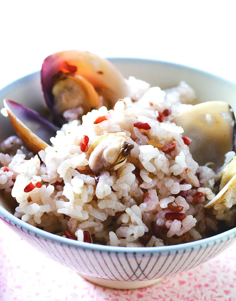 薑絲蛤蜊飯