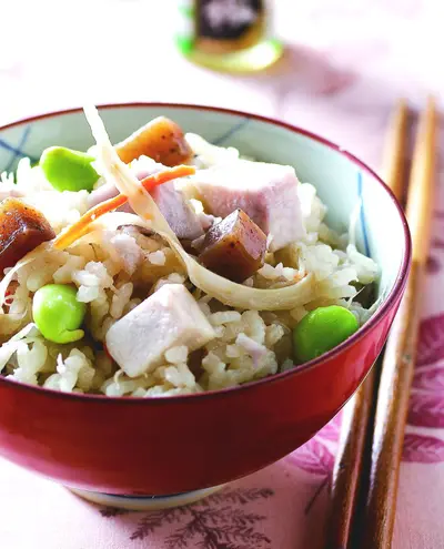 和風芋香炊飯