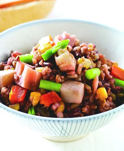 鮮蔬雜糧炊飯