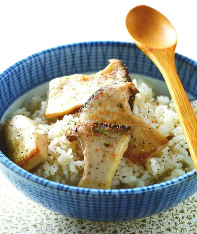 鮑菇炊飯