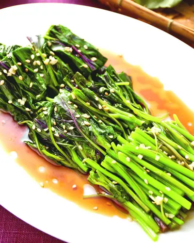 芝麻拌紅莧菜