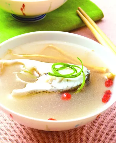 蔘鬚鱸魚湯